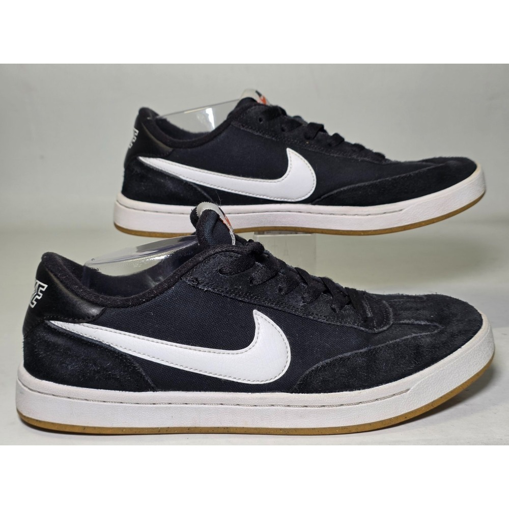 Nike FC Standard SB Black Gum Men's Sneakers Size 9.5 Suede Athletic Skate Shoes